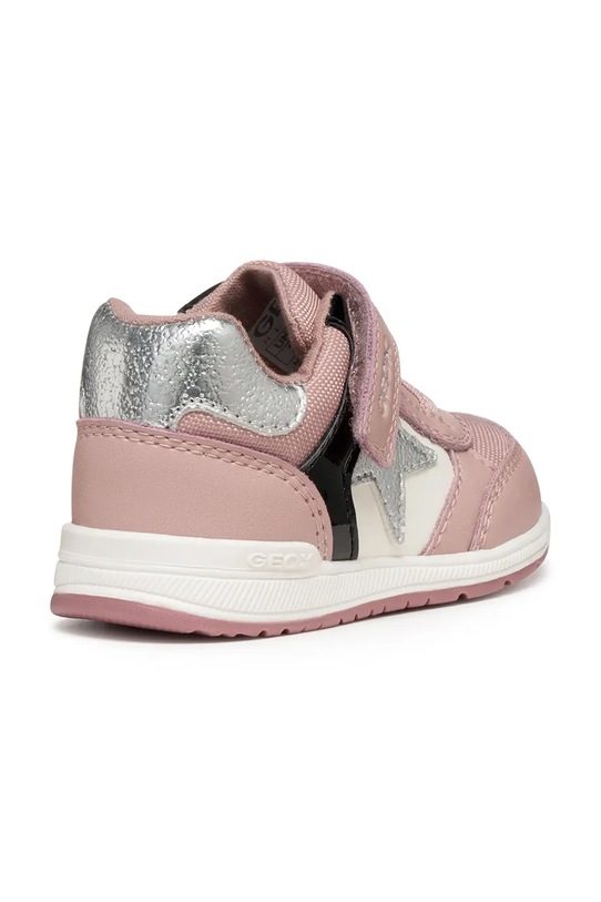 Dziewczynka Geox sneakersy dziecięce RISHON B560LA.054FU.18.26 różowy