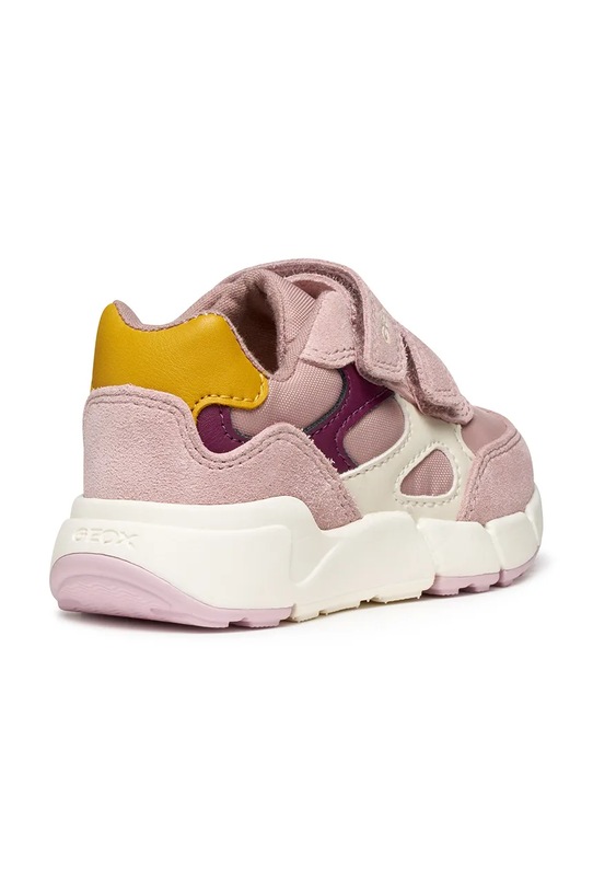 Dziewczynka Geox sneakersy dziecięce FLEXYPER B566NA.022BC.24.27 różowy