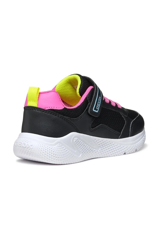 Dziewczynka Geox sneakersy dziecięce SPRINTYE J56FWA.0BC14.28.35 czarny