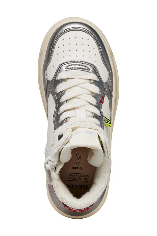 Geox sneakers pentru copii LESTRELLA J56NLA.054AJ.36.39 alb