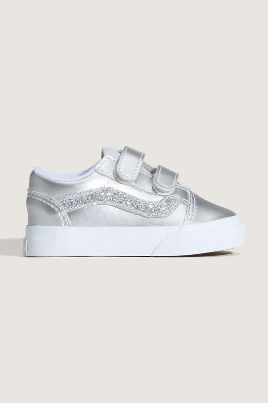 Vans tenisówki dziecięce Old Skool V srebrny VN000CTG7VF1