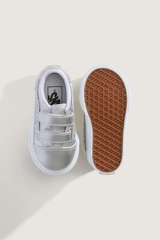 Vans tenisówki dziecięce Old Skool V srebrny VN000CTG7VF1
