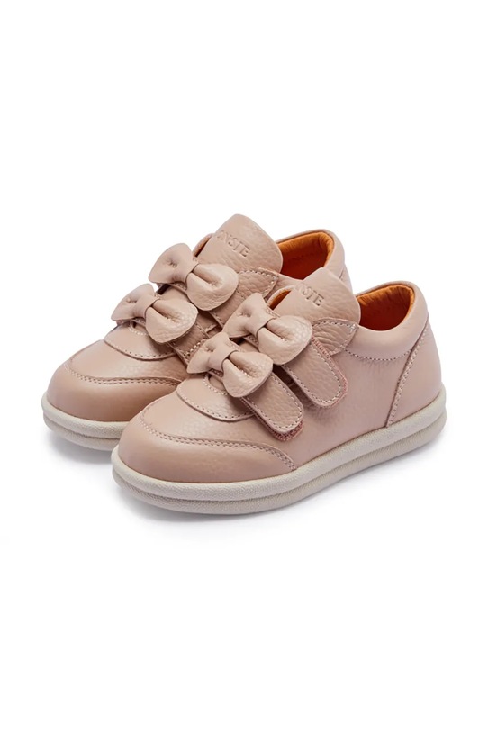 Donsje sneakersy skórzane dziecięce Loena Sneakers 2031000.29.33 różowy AW25