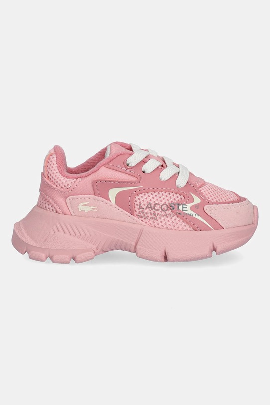 Lacoste sneakersy dziecięce 48SUI0010 różowy AW25