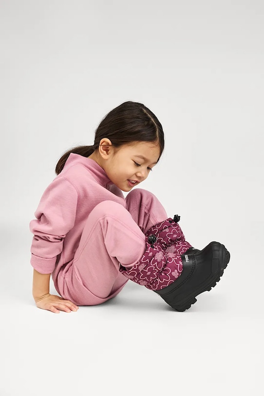 Reima obuwie zimowe Nefar syntetyczny fioletowy 5400024A.G.9BYA