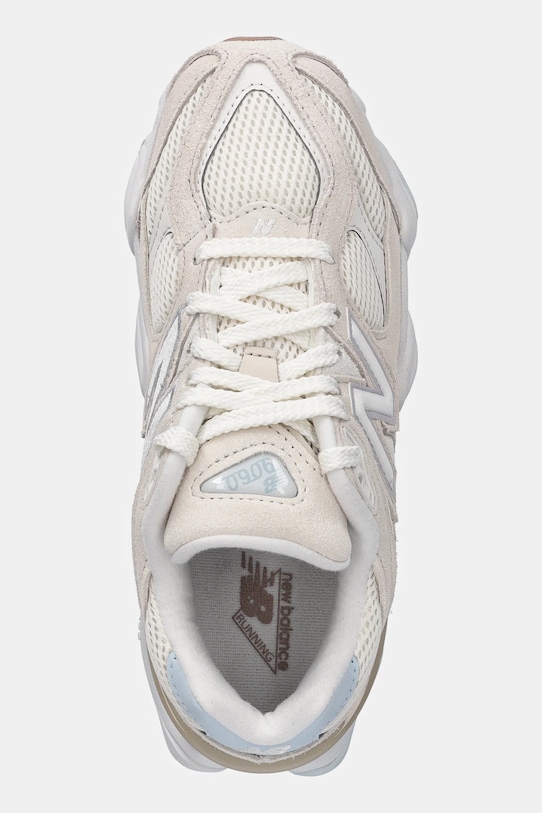 New Balance sneakers din piele întoarsă 9060 bej GC9060AA