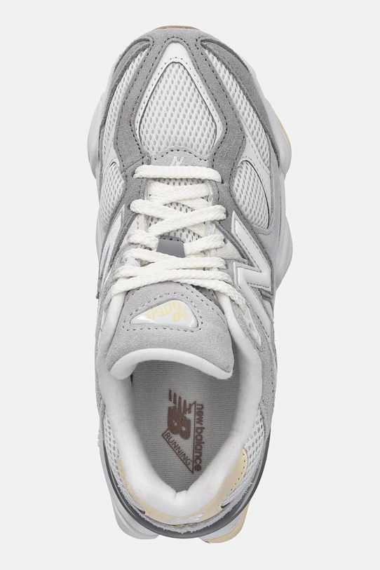 New Balance sneakersy zamszowe dziecięce 9060 szary GC9060AB