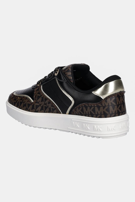 Dziewczynka Michael Kors sneakersy dziecięce EMMET RUMI MK01414001 brązowy