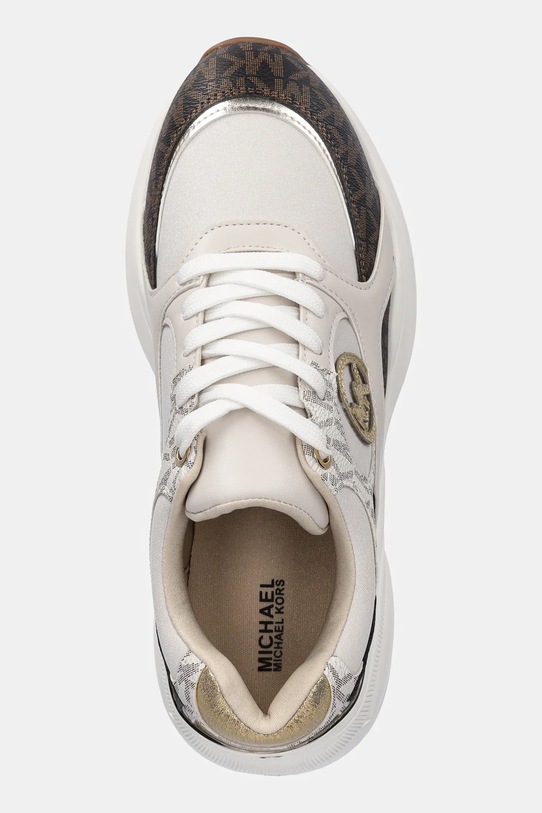 Michael Kors sneakersy dziecięce ZUMA beżowy MK02656256