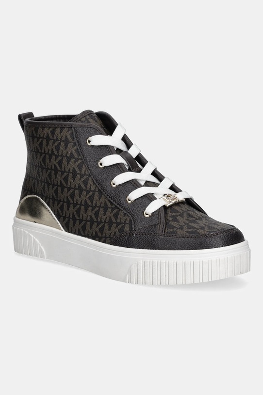 Michael Kors trampki dziecięce SHEA SPLIT MK02912210 brązowy
