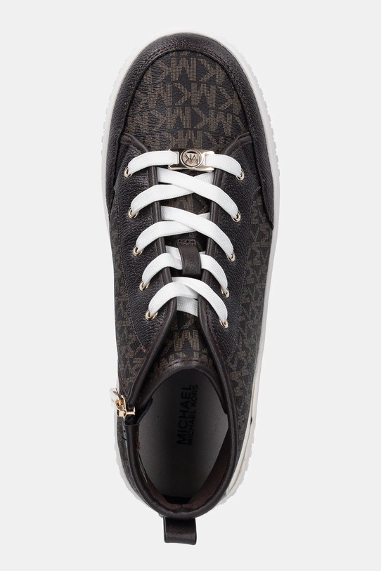 Dziewczynka Michael Kors trampki dziecięce SHEA SPLIT MK02912210 brązowy