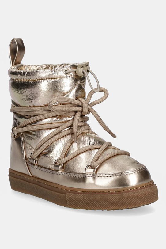 Παιδικές μπότες χιονιού Inuikii MOUNTAIN METALLIC χωρίς φερμουάρ χρυσαφί 3001.003.0161.30.32