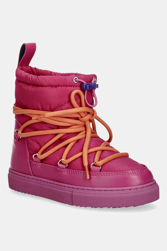 Inuikii buty zimowe dziecięce MOUNTAIN imitacja skóry licowej różowy 3001.003.0101.G.30.32