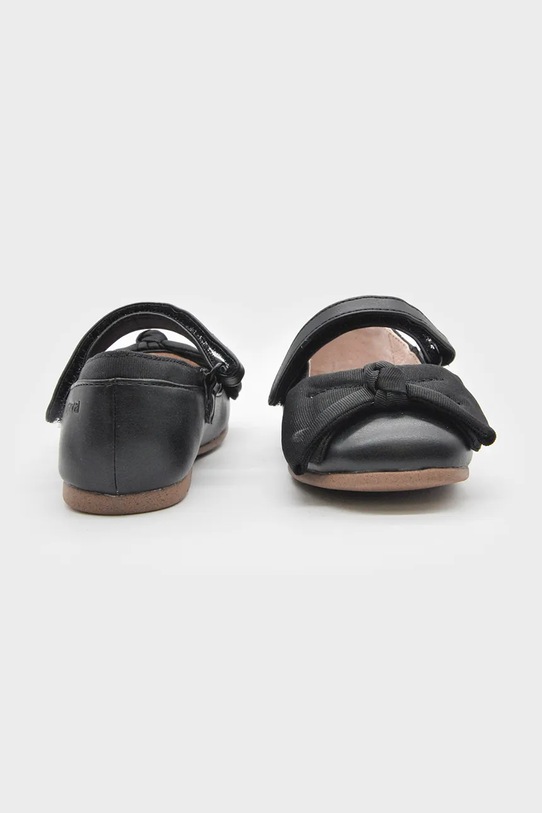 Шкіряні балетки для немовлят Mayoral 42555.21A.Baby.9BYA чорний AW25