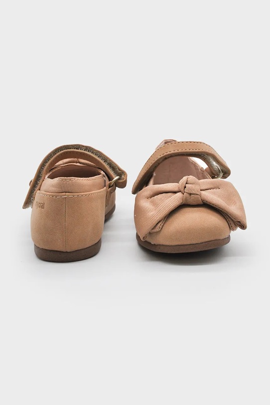 Mayoral balerini din piele pentru bebeluși 42555.21B.Baby.9BYA maro AW25