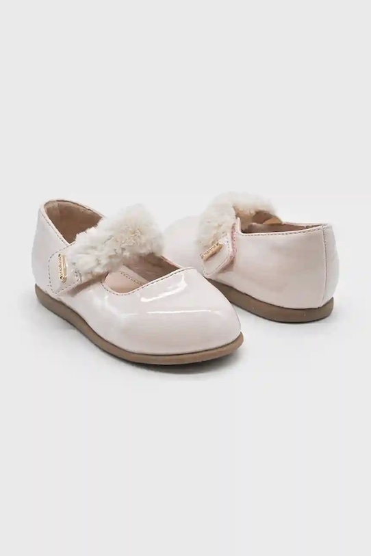 Mayoral baleriny dziecięce 42557.23D.Baby.9BYA beżowy AW25