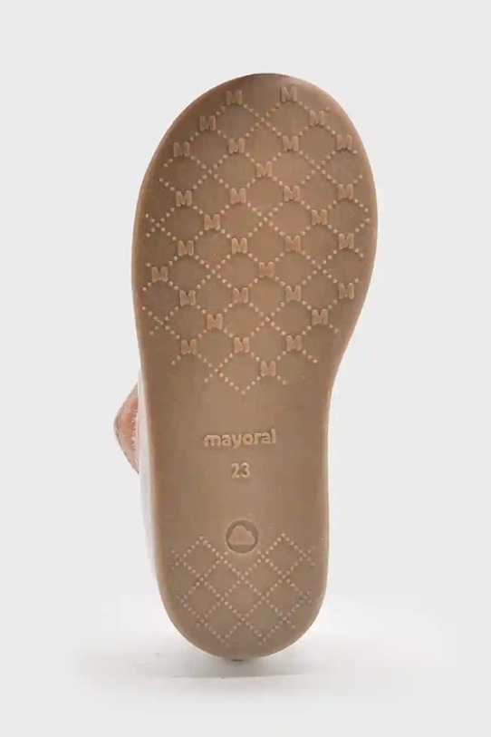 Dziewczynka Mayoral baleriny dziecięce 42557.23D.Baby.9BYA beżowy