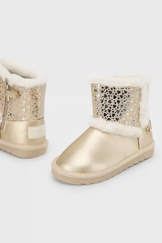 Detské zimné topánky Mayoral 46575.35D.Mini.9BYA zlatá AW25