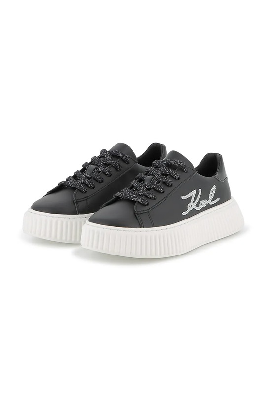 Девочка Детские кеды Karl Lagerfeld Z30978.32.35 чёрный