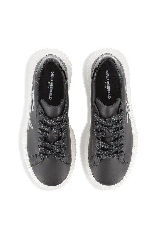 Karl Lagerfeld teniși de piele Z30978.36.39 negru