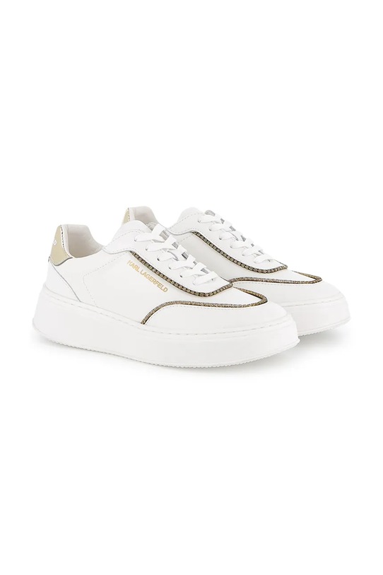 Dječje kožne tenisice Karl Lagerfeld Z30981.36.39 bijela