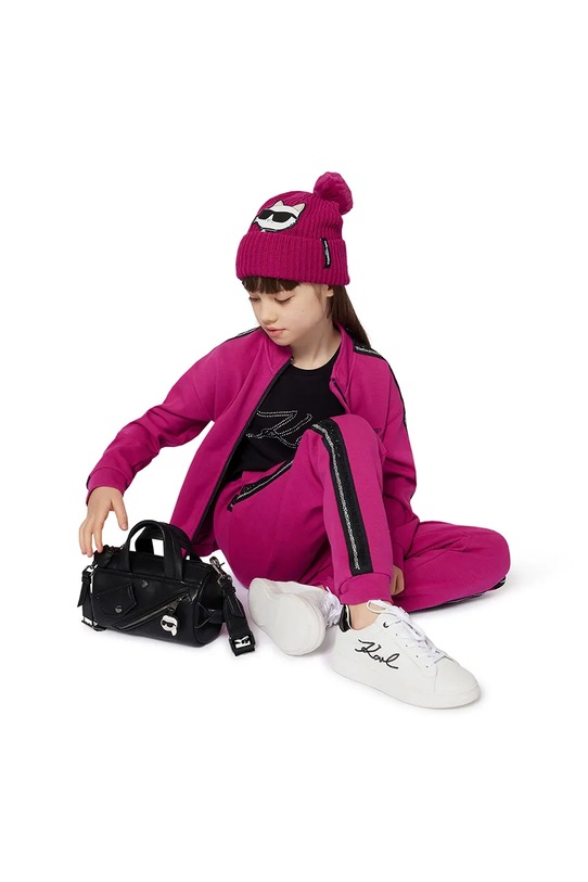 Karl Lagerfeld sneakersy skórzane dziecięce Z30982.36.39