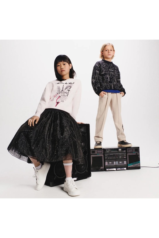 Karl Lagerfeld teniși din piele copii Z30982.36.39