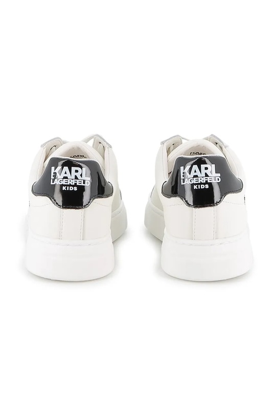 Karl Lagerfeld sneakersy skórzane dziecięce biały Z30982.36.39
