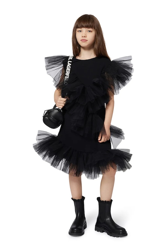 Karl Lagerfeld sztyblety skórzane dziecięce Z30984.32.35