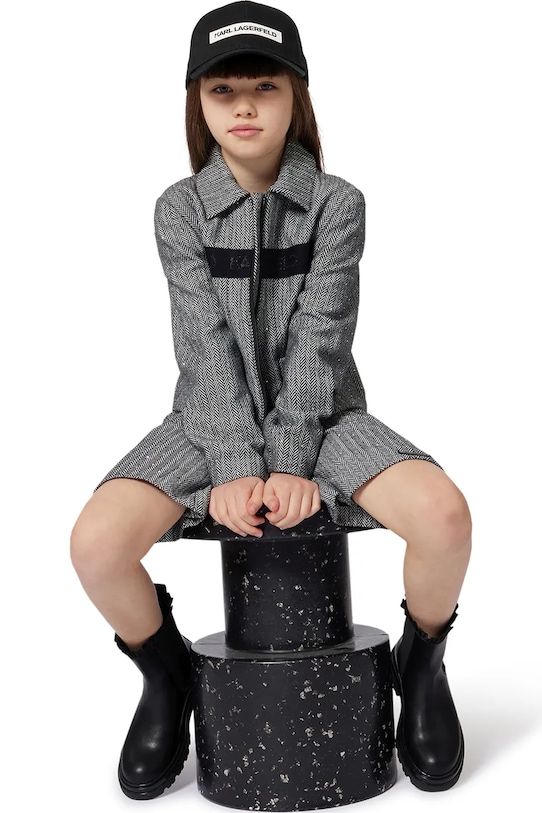 Karl Lagerfeld sztyblety skórzane dziecięce Z30984.32.35