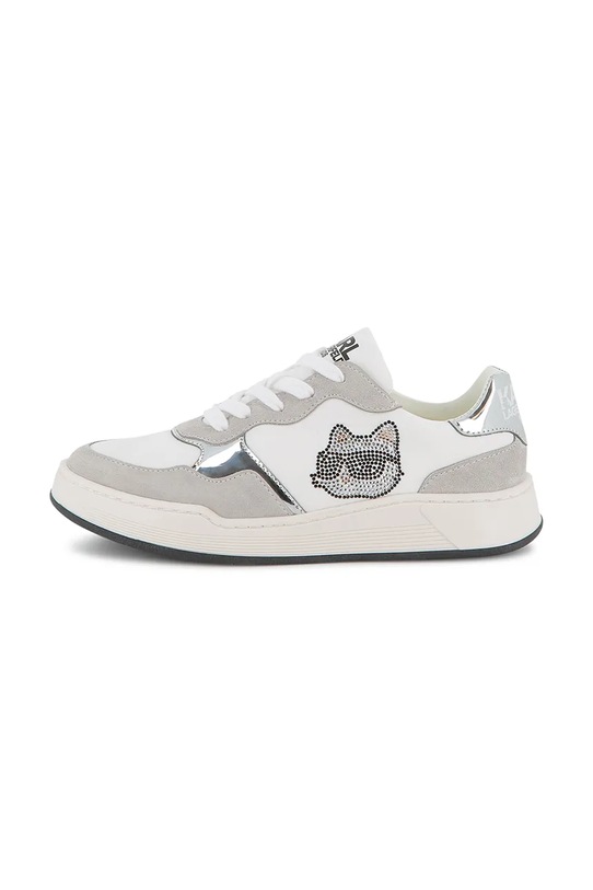 Karl Lagerfeld sneakers pentru copii Z30986.27.35 alb AW25