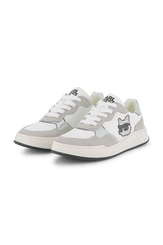 Fete Karl Lagerfeld sneakers pentru copii Z30986.27.35 alb