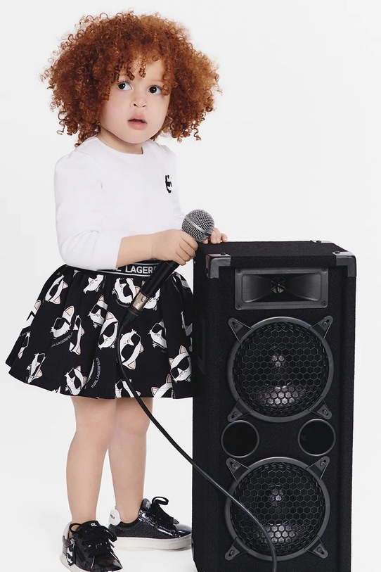 Karl Lagerfeld sneakersy dziecięce Z30989 czarny