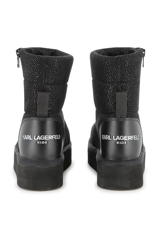 Dziewczynka Karl Lagerfeld buty zimowe dziecięce Z30992.27.35 czarny
