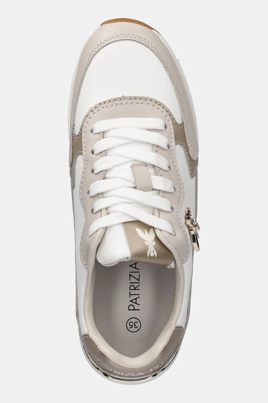 Παιδικά nubuck sneakers Patrizia Pepe μπεζ PPJ917