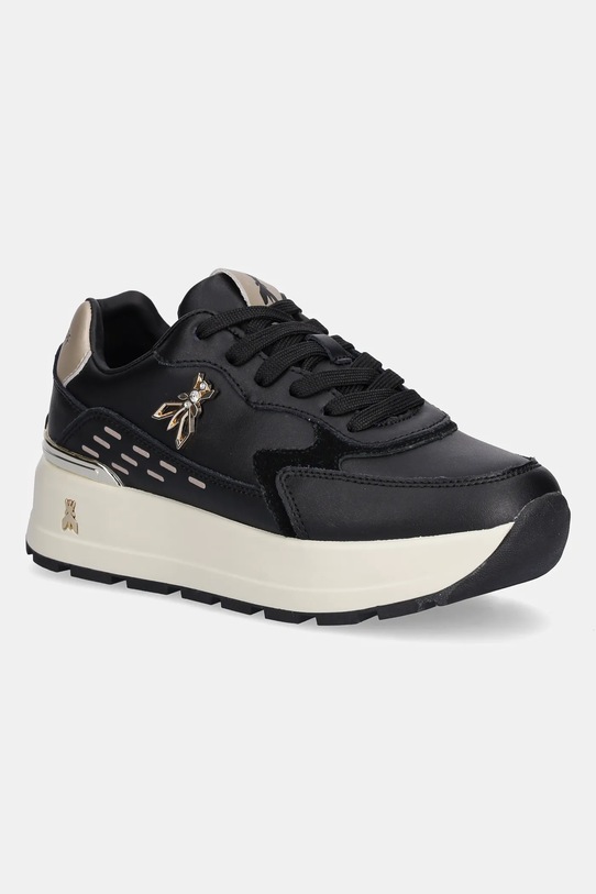 Παιδικά nubuck sneakers Patrizia Pepe μικρό μαύρο PPJ917