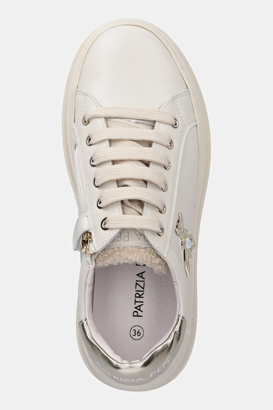 Patrizia Pepe sneakers din piele bej PPJ903
