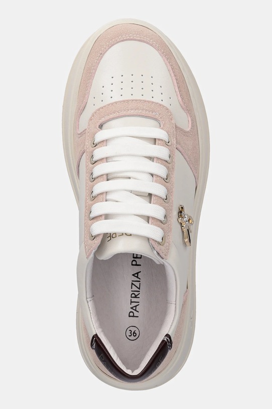 Patrizia Pepe sneakersy dziecięce beżowy PPJ906