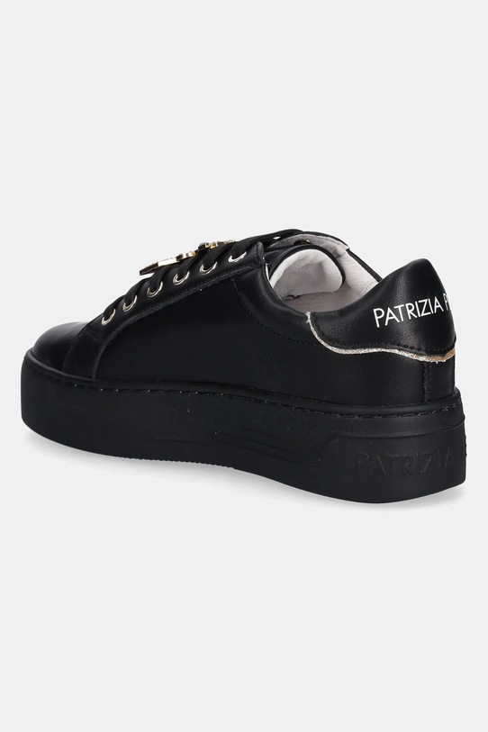 Dziewczynka Patrizia Pepe sneakersy skórzane dziecięce PPJ907 czarny