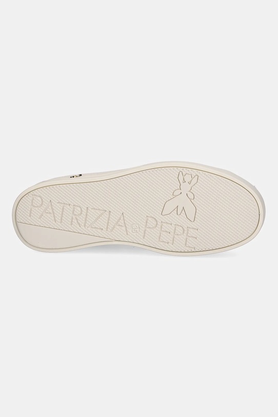 Παιδικά sneakers σουέτ Patrizia Pepe PPJ908 μπεζ
