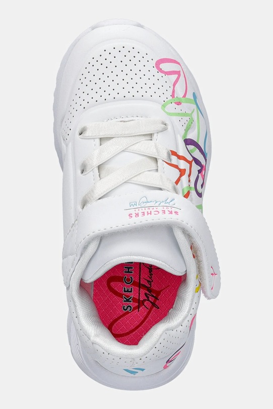 Dětské tenisky Skechers UNO LITE - LOVE LEVITATE bílá 314078N