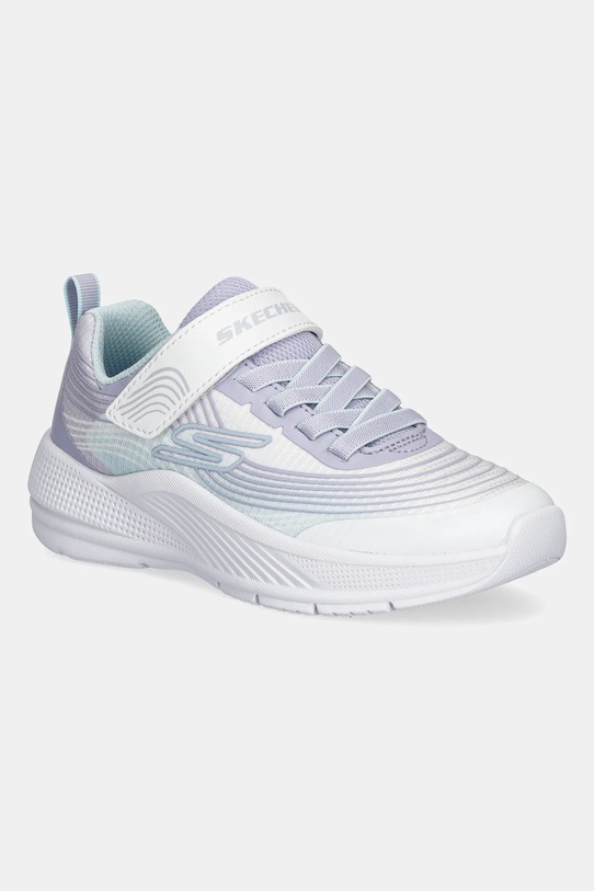 Otroške superge Skechers MICROSPEC ADVANCE Sintetični vijolična 303575L