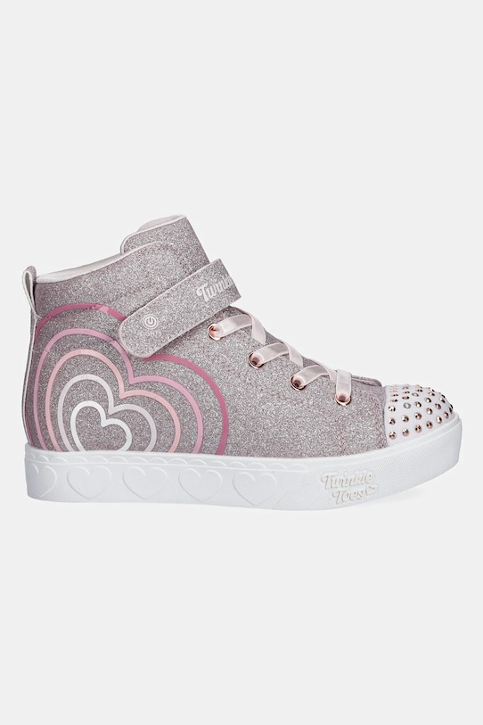 Skechers teniși copii HEART STEPS - HEART GLOW 314623L roz AW25