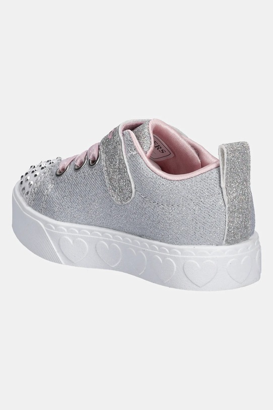 Fete Skechers teniși copii HEART STEPS - SHIMMER SWEETIE 314620N gri