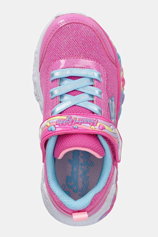 Skechers sneakers pentru copii ETERNAL HEART LIGHTS - TON OF roz 302697N