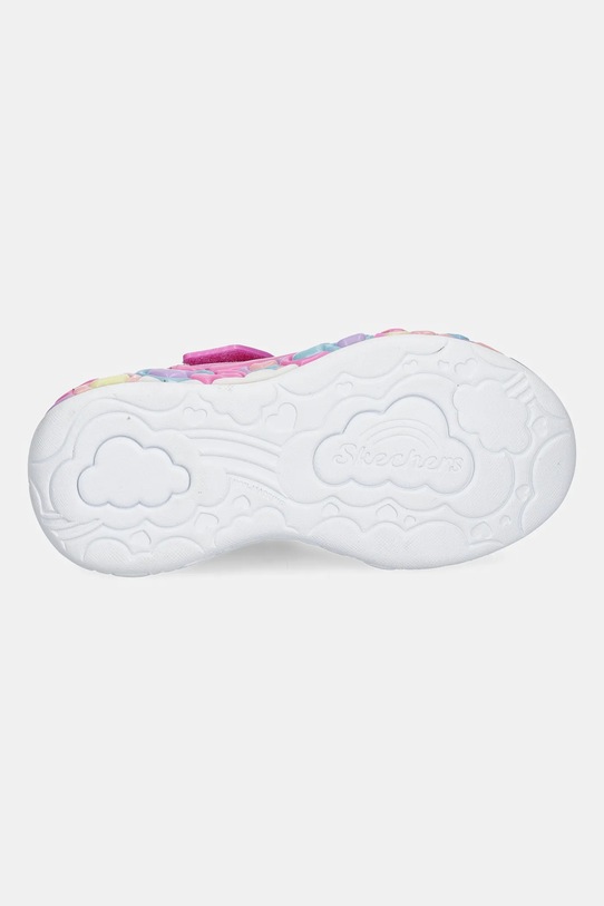 Skechers sneakers pentru copii ETERNAL HEART LIGHTS - TON OF 302697N roz