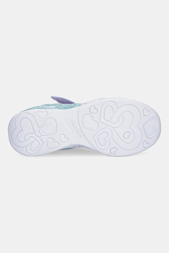 Skechers sneakers pentru copii INFINITE HEART LIGHTS - HEART 303261L violet