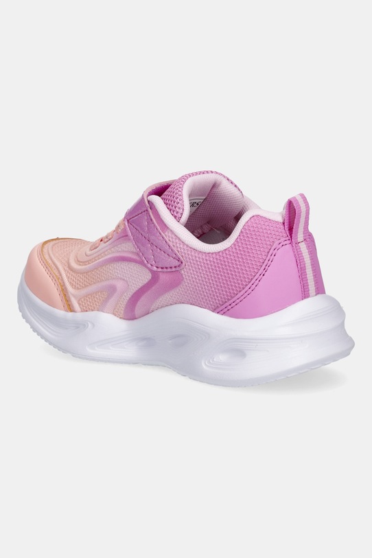 Dziewczynka Skechers sneakersy dziecięce SKECHERS SOLA GLOW - COLOR BR 303713N różowy