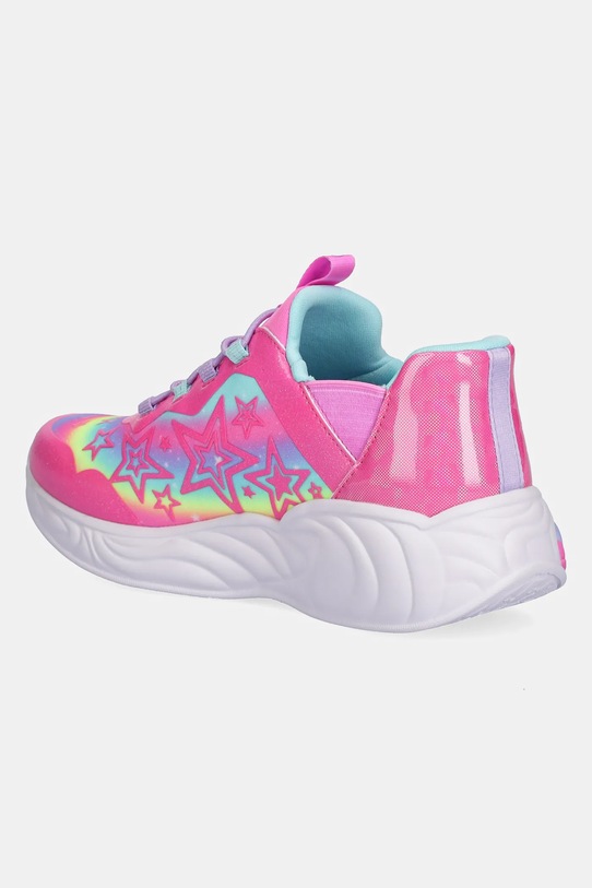Dziewczynka Skechers sneakersy dziecięce UNICORN DREAMS - STARRY LITE 302296L różowy