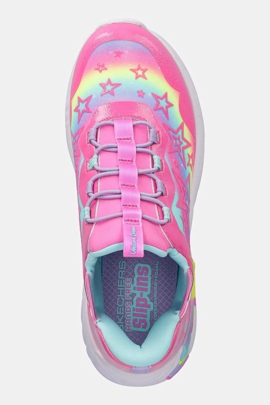 Skechers sneakersy dziecięce UNICORN DREAMS - STARRY LITE różowy 302296L